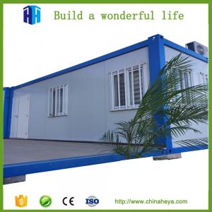 Wholesale cheap portable houses prefab steel frame container house insulation kits from china suppliers