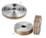 Customized Metal Bonded Diamond Grinding Wheels , Groove Flat Grinding Wheel