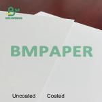 Food Grade White Food Wrapping Paper , 250gsm 270gsm Bleach Card Paper For Food