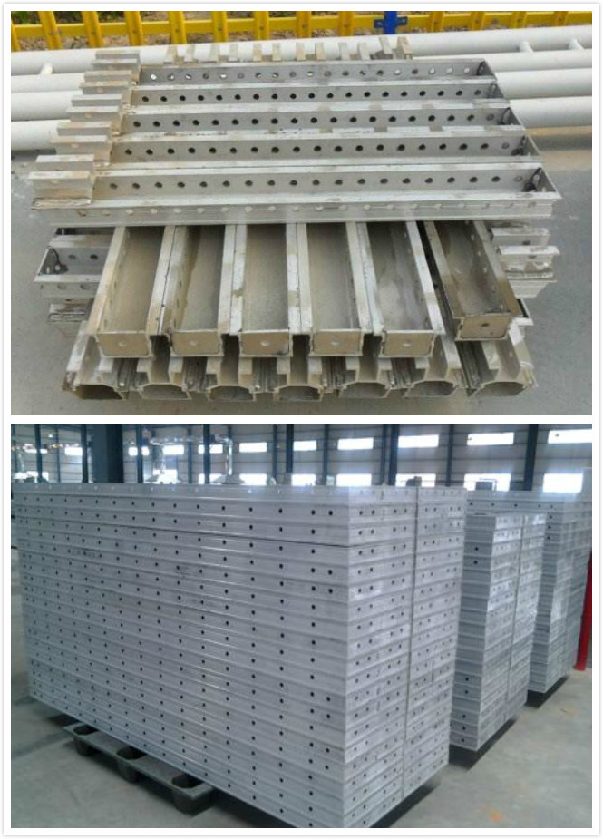 Aluminum Industrial Frame Profile T5 , T6 Temper Rectangular Tubing