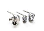 Low Torque Manual Sanitary Ball Valves External Surface Sand Blasting Finishing