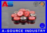 White Plastic Aluminium Bottle Caps for Pharmaceutical 10mL Glass Bottles flip
