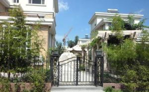 Wholesale Eco Friendly Morden Iron Gate Anti Corrosion Q 235A Grade Steel Materials from china suppliers