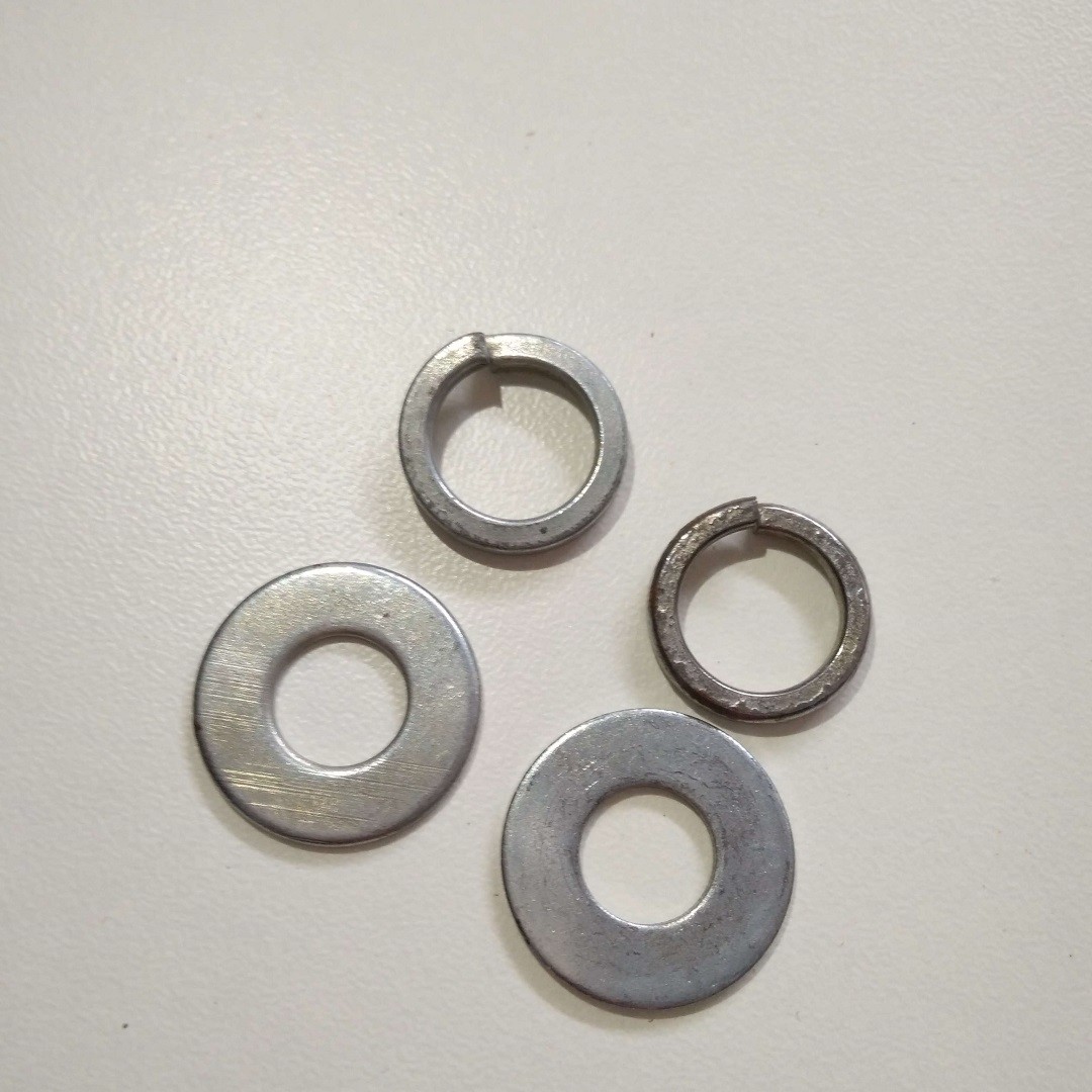 Din125A Stainless Steel Polished Flat Washers Carbon Steel Gasket M2 - M40