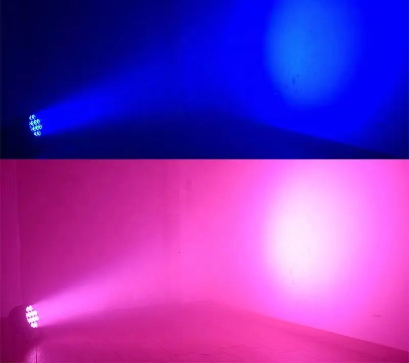 50000 Hours Working Time LED Battery DMX Par Lights for Wedding and Church 12pcs
