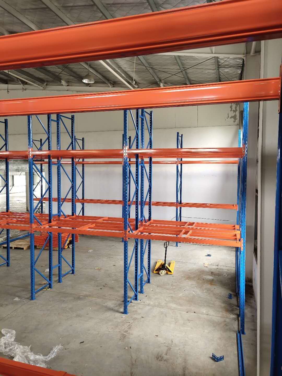Warehouse Storage Pallet Racking Shelf Metal Heavy Duty 2000KG 4000MM