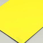 Uv Resistant Yellow Exterior Acp Sheet Acp 3d Wall Panels 3MM 48 X 96 Inch