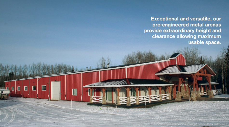 Indoor Horse Riding Arena Hall Horse Stable with Heavy-Duty Steel Farming Performance