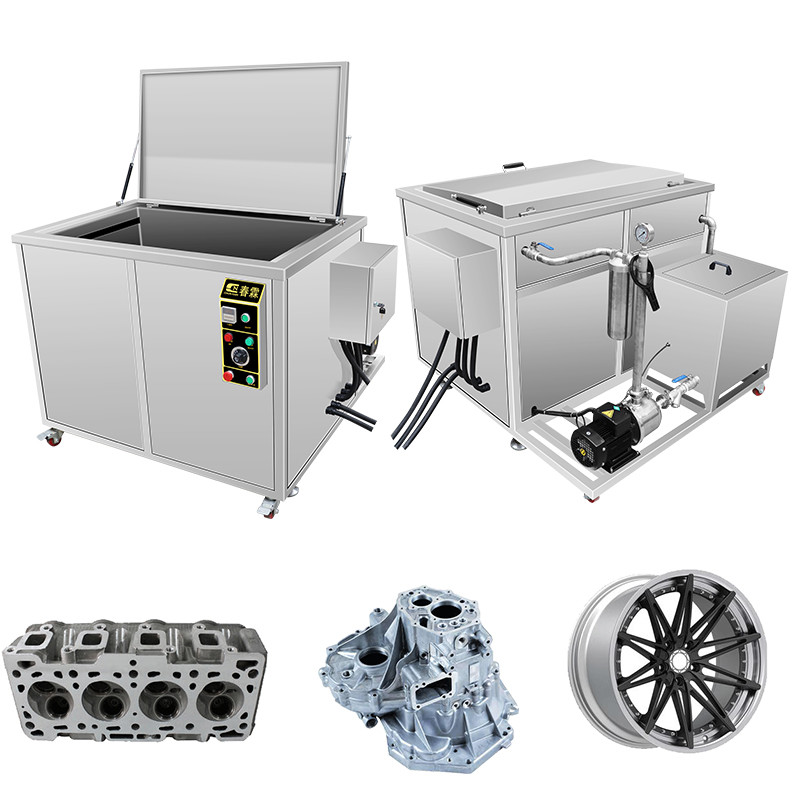 Industrial Ultrasonic Cleaner Engine Parts Cleaning Machine With Filtration CR-720G 360L 3600W 28khz