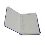 Custom A5 Ruled Fabric Hardcover Journal Printing With Hot Foil Stamping Logo