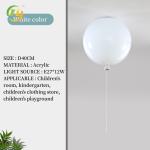 JYLIGHTING Modern Creative LED Children's Ceiling Light Colorful Balloon Pendant