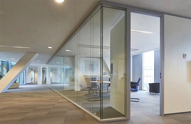 Modern Full Height Modular Glass Office Walls 200-1500mm Width