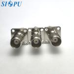 Female RF TNC Coaxial Connectors Flange Mounted for RG 178/U Cables