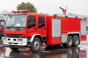 China ISUZU 10T Industrial Fire Fighting Vehicles With Water Pump on sale