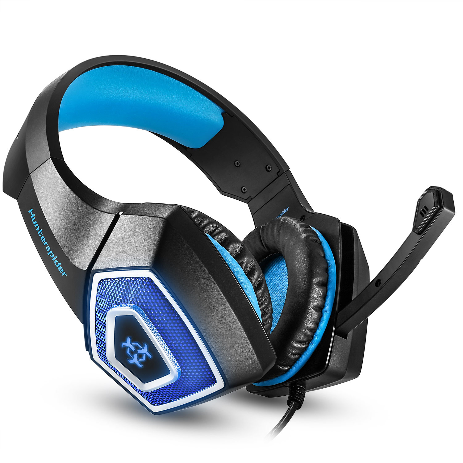 hunterspider 2.2m 2.2kohm Noise Cancelling Xbox One Headset