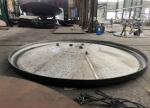 Overlay Clad Flat Dished Head Mild Steel Dished End Customized