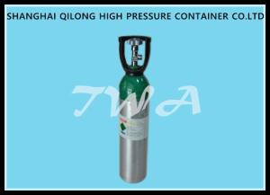 Wholesale High Pressure DOT 4.64L Aluminum Gas Cylinder Safety Gas Cylinder for Use CO2 Beverage from china suppliers