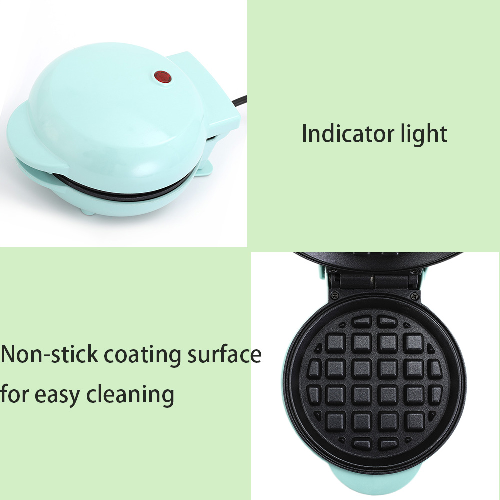 Custom Mini Auto Control Temperature Non-stick Plate Electric Egg Waffle Maker Cast Iron