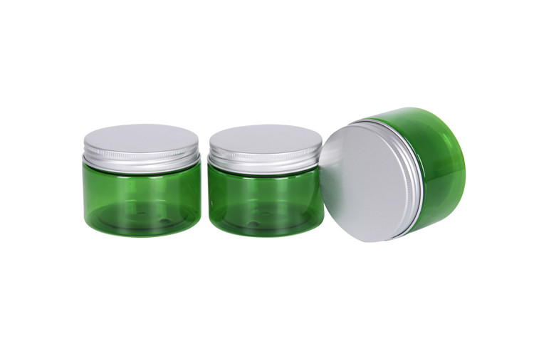 Body Aluminium Cap 150g Cosmetic Cream Jars Wide Mouth Packaging Od 74mm