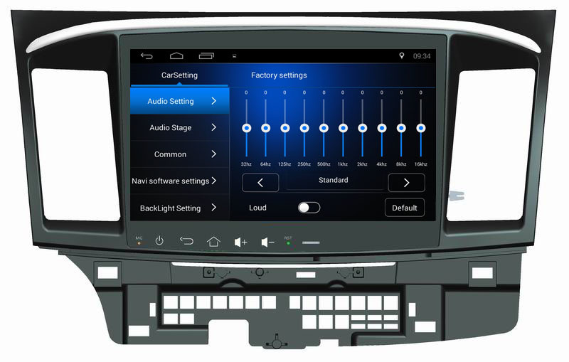 Ouchuangbo car radio head unit for Mitsubishi lancer 2015 with Bluetooth USB SWC wifi gps navi android 8.1 system