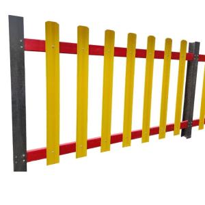 Wholesale Weather Resistance FRP Fencing Fiberglass Shaped Profiles For Farms Gardens Picket Fence from china suppliers