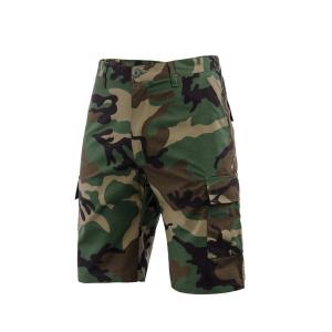 Wholesale Woven Military Men Tactical Short Pants OEM Waterproof Woodland Camo from china suppliers