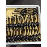 Large Output Stainless Steel Door Handle Spoon Multi Arc Titanium Gold PVD