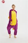 Flannel Adult Animal Kigurumi Onesie With Drop Seat Plus Size Thermal Unisex
