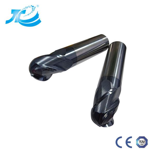 HRC55 Carbide Ball Nose End Mills Milling Cutters Solid Carbide Tools 2 - 4