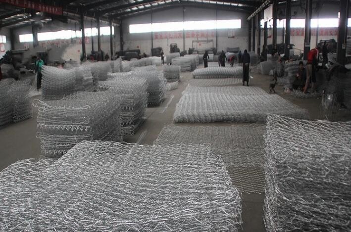 Q195 Frame 1m Welded Gabion Basket Welded Mesh Gabions
