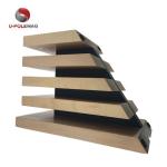 Customized Logo Sustainable Wood Kitchen Magnetic Knife Block Holder for