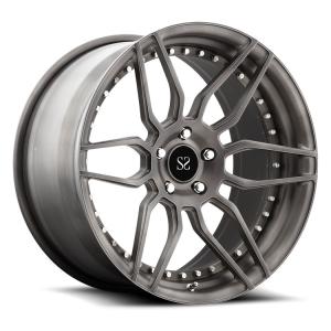 Wholesale A6061 T6 1Pc Forged Alloy Wheels 18 19 Inch Silver 5x112 5x120 For Ferrari 458 488 from china suppliers