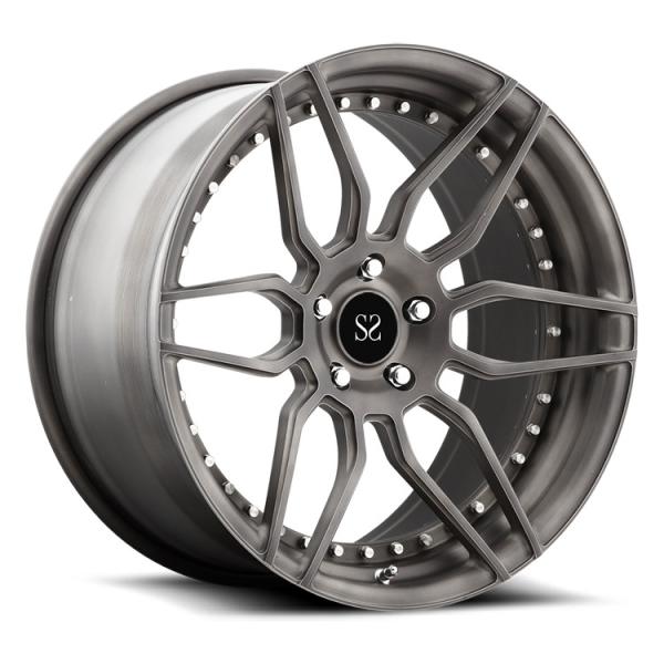BMW 5 Series 2PC Aluminum Alloy Rims 20X9 20X10.5 Disc Outer Barre + Inner