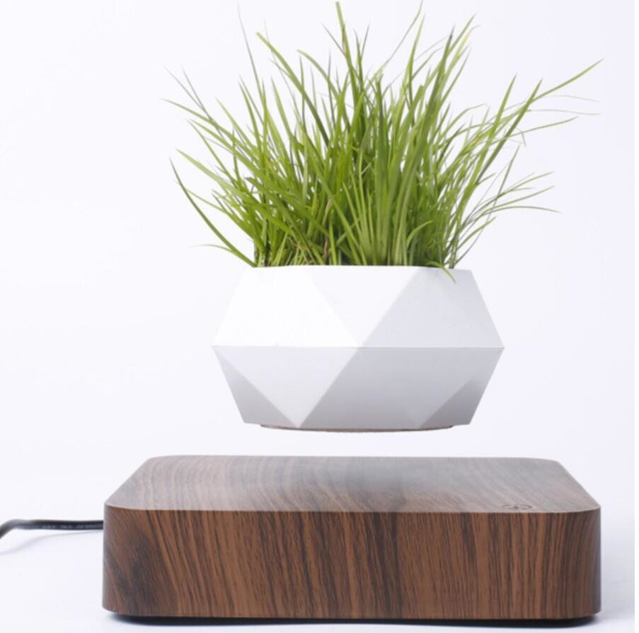 new hotsale magnetic levitation floating bottom air bonsai plant tree pot