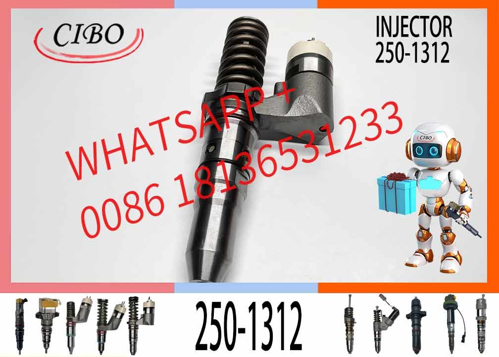 Diesel Fuel Injector Assembly 250-1312 2501312 392-0217 392-0219 20R-347710R-1275 for C+ 3512C Engine