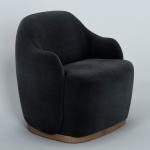 Leather Finishing Fogia Barba Armchair For Hotel Presidential Suite Furniture