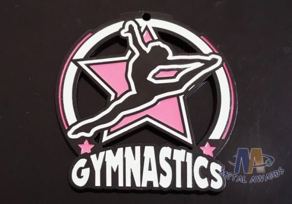 Zinc Allloy Sports Marathon School Running Meta Gymnastics Glow In The Dark
