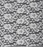 Fashion Garment Elastic Lace Fabric Eco Friendly AZO Free Dyeing