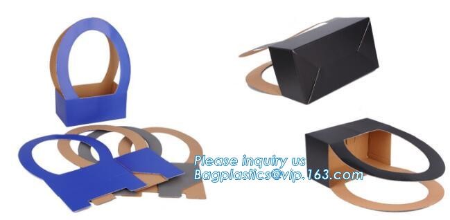 Wholesale Durable Colorful Custom Printed Cake Packaging Gift Paper Bag With Flower, Tote Carrier Gift Bags bagease pac