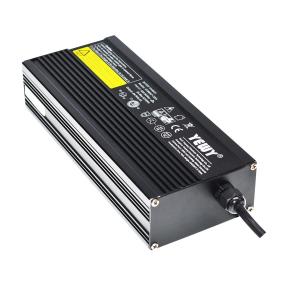 Wholesale 8A 36V Battery Charger For Electric Bike IP65 Waterproof Black from china suppliers