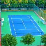 Polyurethane Sports Flooring Easy To Clean And Maintain Sport Court Flooring