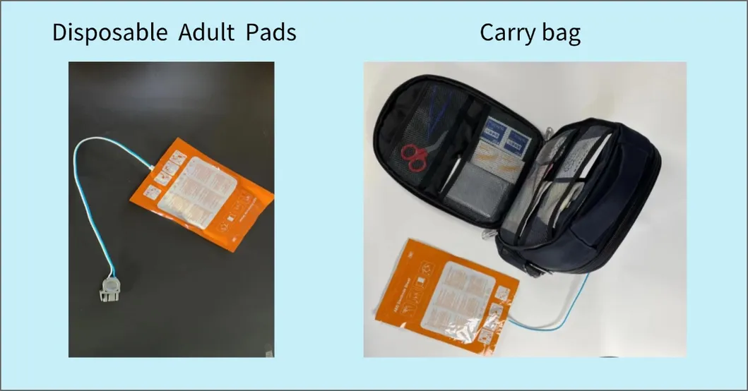 St-A7000plus Color Screen Aed Data Transfer Biphasic Portable Automated External Defibrillator Machine Emergency Equipment