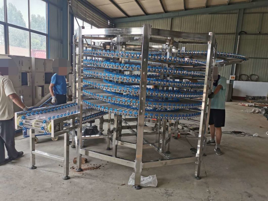 China Factory Manufacturer Croissant Bread Spiral Cooler Tower Sale