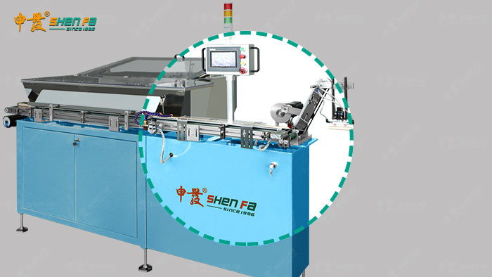 Varnish And Six Color Automatic Screen Printing Machine For Plastic Cosmetic Tube With Auto loading System SF-SHR720