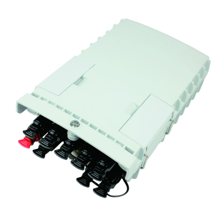 PC ABS Fiber Optic Distribution Box for Outdoor FTTH 8 Cores Fibra Optica Splitters