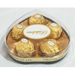 T5 Heart Wafer Ball Coated Chocolate 5PCS