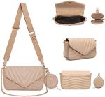 Stylish Designer Small Quilted Crossbody Bag For Women