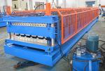 Double Layer Roll Forming Machine , Galvanised Steel Roof Panel Making Machine
