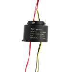 6 Wire High Speed Slip Ring Through Bore With Bore 12.7mm