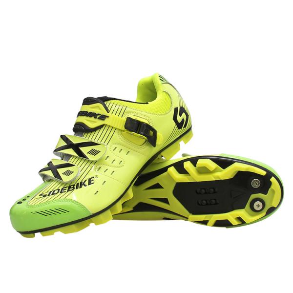 Lightweight Mens SPD Cycling Shoes , Mens Mountain Biking Shoes Good Shock